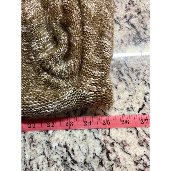 Woman Within Womens  Cardigan Sweater Open Front 1X  Marled Knit Acrylic Boho - Picture 8 of 10